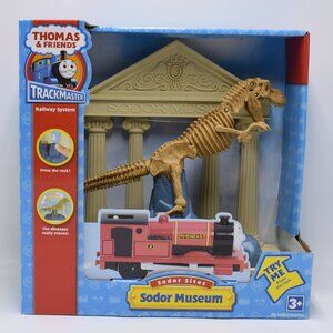 Sodor Sites Sodor Museum Dinosaur Really Moves Trackmaster Railway System New